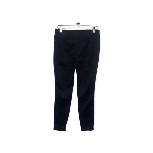 T BY TAHARI Black Pull On Faux Leggings Pants M NWT - Picture 3 of 8